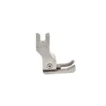 Chân vịt CL 3/32E, chân vịt mí trái 2,4mm cho máy may 1 kim công nghiệp, chân vịt bù mép hỗ trợ giữ khoảng cách đường may ổn định, phù hợp may mí, may sát mép và gia công hàng may mặc