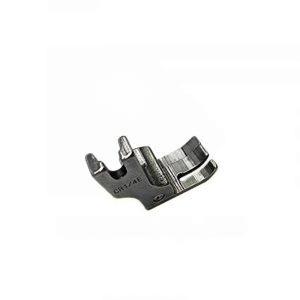 Chân vịt mí phải 6 ly CR1/4E, chân vịt bù phải 1/4 inch 6,4mm cho máy may công nghiệp 1 kim, hỗ trợ giữ khoảng cách đường mí ổn định theo mép vải, phù hợp thay thế phụ tùng máy may