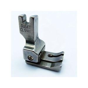 Chân Vịt Mí Trái 6 Ly CL1/4E, Chân Vịt Bù Mép Trái 1/4 Inch 6,4mm Cho Máy May Công Nghiệp 1 Kim, Chân Vịt Dẫn Mép Vải, Hỗ Trợ May Đường Mí Sát Biên, Phụ Tùng Máy May Và Linh Kiện Ngành May