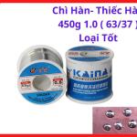 Chì Hàn Thiếc Hàn 450g 1.0mm Tỷ Lệ 63/37 Loại Tốt, Dây Thiếc Hàn Điện Tử Chuyên Dụng Cho Sửa Chữa Bo Mạch, Hàn Linh Kiện Điện Tử, Độ Chảy Ổn Định, Mối Hàn Sáng Đẹp Và Dễ Thao Tác
