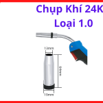Chụp khí MIG 24KD loại 1.0mm, phụ kiện súng hàn mig chống bám xỉ, hỗ trợ hàn inox và thép mỏng hiệu quả trong xưởng cơ khí