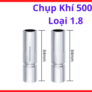 Chụp Khí 500A Loại 1.8mm, phụ kiện hàn mig công nghiệp cho súng MIG PANA 500A, chụp khí đồng mạ chrome chống bám xỉ, phù hợp hàn kết cấu thép và hàn liên tục trong xưởng cơ khí