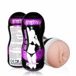 Cốc thủ dâm Lovetoy Vagina Lotus Vibrating CTD3, âm đạo giả dạng cốc bằng silicone có chức năng rung, kích thước 65 × 160 mm, sử dụng 3 pin LR44, thiết kế nhỏ gọn kín đáo, dành cho nam giới trưởng thành muốn trải nghiệm sản phẩm thủ dâm cá nhân