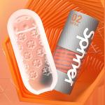 Cốc thủ dâm TENGA Spinner chính hãng, thiết kế cuộn xoắn ốc bên trong tạo chuyển động xoay khi thao tác, chất liệu Elastomer đàn hồi mềm mại, có thể vệ sinh tái sử dụng, không cần pin sạc, dành cho nam giới trưởng thành