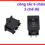 Công Tắc 6 Chân 3 Chế Độ, Công Tắc Chuyển Mạch, Công Tắc Chuyển Trạng Thái, Công Tắc Máy Hàn, Công Tắc Điều Khiển Điện, Linh Kiện Điện Tử, Công Tắc Selector, Công Tắc Đảo Chiều