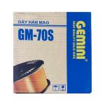 Cuộn dây hàn MIG Kim Tín GM-70S 1.0mm, trọng lượng 1kg, hàn sắt thép ổn định, mối hàn chắc chắn, ít bắn tóe