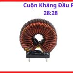 Cuộn kháng đầu ra 28:28, linh kiện bo mạch nguồn công suất trung bình, cấu tạo lõi Ferrite bền bỉ, truyền dẫn dòng tốt, khả năng chịu nhiệt cao, thiết kế chuẩn xác, giải pháp thay thế linh kiện bo mạch điện tử đáng tin cậy cho thợ kỹ thuật.
