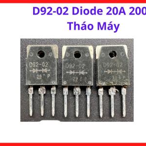 D9202 Diode Công Suất 20A 200V Tháo Máy, Linh Kiện Điện Tử Chuyên Dùng Cho Mạch Công Suất, Máy Hàn, UPS Và Nguồn Xung Công Nghiệp, linh kiện máy hàn.