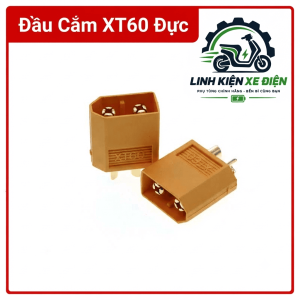 Đầu Cắm XT60 Đực, Đầu Nối Nguồn DC 2 Pin, Jack XT60 Female, Chuẩn Kết Nối Pin Lithium, Pin LiPo, ESC, Drone, Xe Điều Khiển, Thiết Bị Điện Một Chiều, Vỏ Cách Điện PA, Tiếp Điểm Đồng Mạ Vàng, Kết Nối Nguồn DC Công Suất Cao