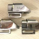 Đầu cữ máy may viền nệm 5.0, phụ kiện công nghiệp chính hãng, tối ưu đường may chuẩn xác, bền bỉ, hỗ trợ sản xuất nệm sofa gối, nâng cao năng suất và chất lượng sản phẩm nội thất.