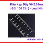 Đầu Kẹp Dây VH2.54mm Gói 100 Cái Loại Nhỏ Độ Tương Thích Cao Với Nhiều Dòng Kìm Bấm Cốt Khác Nhau Đem Lại Sự Linh Hoạt, linh kiện máy hàn.