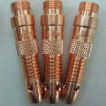 Đầu kẹp kim TIG 1.6 2.4 3.2mm collet cho súng hàn TIG QQ150 WP26, phụ kiện giữ kim tungsten chính xác, giúp ổn định hồ quang, giảm rung kim và cải thiện chất lượng mối hàn inox thép nhôm