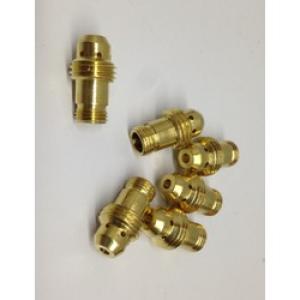 Đầu kẹp QQ150 collet TIG 1.6 2.4 3.2mm phụ kiện mỏ hàn TIG QQ150 giữ kim tungsten chính xác giúp ổn định hồ quang giảm rung kim và cải thiện chất lượng mối hàn inox thép nhôm