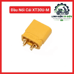 Đầu Nối XT30U Cái, XT30U-M Đầu Nối Nguồn 2 Chân Dạng Hàn, Jack XT30 Nữ Cho Pin LiPo, Drone FPV, Máy Bay RC, ESC, Mạch Phân Phối Nguồn, Thiết Bị Điện Tử, Vỏ Nylon Chịu Nhiệt, Tiếp Điểm Kim Loại Mạ Vàng