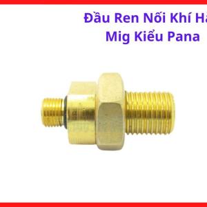 Bộ đầu ren nối khí hàn Mig kiểu Pana tiêu chuẩn kỹ thuật khắt khe, linh kiện phụ trợ cơ điện cao cấp giúp cố định linh hoạt đường ống, chất liệu kim loại chất lượng cao chịu lực ổn định không suy hao áp suất, linh kiện máy hàn.