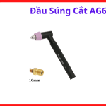 Đầu Súng Cắt AG60, Tay Cắt Plasma Dùng Khí Nén Cho Máy Plasma Inverter CUT60, Thiết Kế Gọn Dễ Thay Thế, Hỗ Trợ Cắt Kim Loại Ổn Định Và Hạn Chế Nóng Đầu Súng Khi Làm Việc