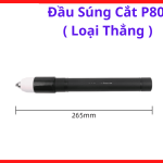 Đầu Súng Cắt P80 Loại Thẳng, Mỏ Cắt Plasma P80 Cho Máy Cắt Plasma 80A Đến 100A, Phụ Kiện Máy Cắt Plasma Dùng Cắt Sắt, Inox, Thép Và Kim Loại Trong Xưởng Cơ Khí Và Gia Công Công Trình