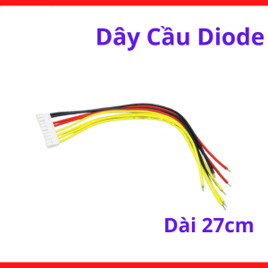 Dây Cầu Diode 27cm, Dây Kết Nối Diode Máy Hàn Công Suất, Phụ Kiện Gắn Cầu Chỉnh Lưu Dùng Trong Máy Hàn Inverter Và Sửa Chữa Điện Tử, linh kiện máy hàn.