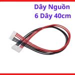 Dây Nguồn 6 Dây 40cm, Bộ Dây Kết Nối Nguồn Máy Hàn Inverter, Giắc Dây Nguồn Điều Khiển Chuyên Dụng Cho Bo Mạch Điện Tử