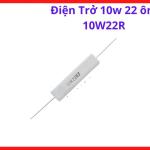 Điện Trở 22R 10W, Resistor 22 Ohm Công Suất Cao, Điện Trở Sứ Chân Cắm Dùng Cho Sửa Chữa Máy Hàn Inverter, Board Điều Khiển, Mạch Công Suất Và Thiết Bị Điện Tử