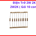 Điện Trở 2K Ohm 2W, Điện Trở 2W2K Gói 10 Con, Linh Kiện Điện Tử Công Suất 2W, Dùng Cho Máy Hàn Inverter, Board Điều Khiển, Mạch Điện Tử, DIY Và Sửa Chữa Thiết Bị Điện, kho linh kiện máy hàn.