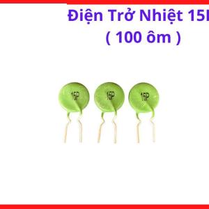 NTC 15P100 Thermistor, Điện Trở Nhiệt Dùng Cho Board Máy Hàn Inverter Và Mạch Công Suất, kho linh kiện máy hàn.