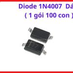 1N4007 SMD Diode Chỉnh Lưu, Bộ 100 Chiếc, Linh Kiện Điện Tử SMT Dùng Trong Máy Hàn Inverter, Nguồn Xung, Thiết Bị Tự Động Hóa, Mạch Điều Khiển Và Bo Mạch Công Suất