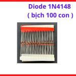 Diode 1N4148 Gói 100 Con, Linh Kiện Chuyển Mạch Nhanh Cho Mạch Vi Điều Khiển, Mạch Giao Tiếp Và Thiết Bị Điện Tử Thông Minh
