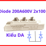 MFDA200U6NK6 Diode Module Chỉnh Lưu Công Nghiệp, Dùng Trong UPS, Biến Tần, Bộ Chỉnh Lưu Và Nguồn Xung Công Suất Cao, linh kiện máy hàn.