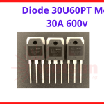 Diode 30U60PT Ultrafast Recovery 30A 600V Mới, Diode TO247 Chất Lượng Cao, Dùng Cho Nguồn Xung, Máy Hàn, UPS, Biến Tần Và Bộ Nghịch Lưu Công Nghiệp, linh kiện máy hàn.