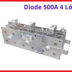Diode Chỉnh Lưu 500A 4 Lớp, Linh Kiện Máy Hàn Dòng Lớn, Diode Công Nghiệp Chịu Tải Nặng, Bộ Chỉnh Lưu Điện Áp Cao Và Nguồn Công Suất Lớn