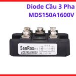 Cầu Chỉnh Lưu 3 Pha MDS150A1600V, Module Diode Công Suất Cao Chịu Dòng 150A Dành Cho Thiết Bị Điện Công Nghiệp Và Máy Hàn