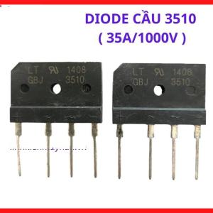 Cầu Diode 3510 35A 1000V KBPC3510, Linh Kiện Điện Tử Công Suất Cao Chuyên Dùng Cho Máy Hàn Inverter, Bộ Nguồn AC DC, Máy Cắt Plasma, Thiết Bị Công Nghiệp Và Tự Động Hóa, linh kiện máy hàn.