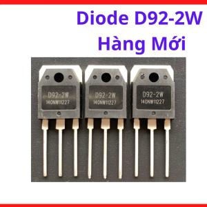 Diode Xung D92-2W 20A 200V, Linh Kiện Điện Tử Công Nghiệp TO3P, Sửa Chữa Máy Hàn Điện Tử, Bộ Nguồn UPS, Nguồn Xung Cao Tần, Hiệu Suất Ổn Định Và Độ Tin Cậy Cao, linh kiện máy hàn.