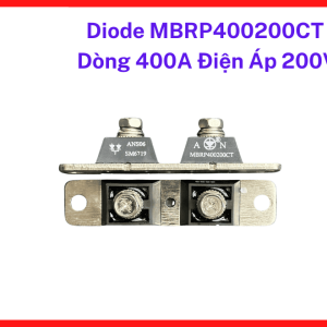 Diode MBRP400200CT Dòng 400A Điện Áp 200V, Module Schottky Rectifier, Common Cathode, Linh Kiện Công Suất Cho Máy Hàn TIG MIG MMA, Nguồn DC Công Nghiệp, Hiệu Suất Chỉnh Lưu Cao
