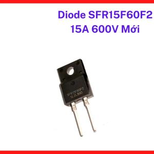 Diode Xung SFR15F60F2 15A 600V Mới, Diode Phục Hồi Siêu Nhanh Super Fast Recovery, TO220F Cách Điện, Linh Kiện Máy Hàn Inverter, Nguồn Xung SMPS, UPS, Bộ Chuyển Đổi DC DC