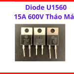 Diode U1560 15A 600V Công Suất Cao, Linh Kiện Điện Tử Tháo Máy, Diode Phục Hồi Nhanh, Thay Thế Cho Máy Hàn, Biến Tần, UPS, Bộ Nguồn Xung Và Mạch Công Suất Điện Tử, linh kiện máy hàn.