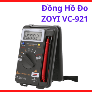 Đồng Hồ Đo Điện Mini ZOYI VC-921, Thiết Bị Đo Điện Tử Cầm Tay Dùng Cho Board Mạch Và Linh Kiện Điện Tử, kho linh kiện máy hàn.