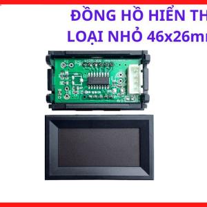 Đồng hồ hiển thị loại nhỏ 46x26 mm phụ kiện thay thế máy hàn điện tử, màn hình led hiển thị dòng hàn ampe kế số, thiết bị đo điện áp dòng cắt cơ khí, linh kiện bo mạch hiển thị thông số kỹ thuật ổn định, linh kiện máy hàn.