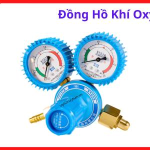Đồng Hồ Khí Oxy Hàn Cắt Gió Đá, Van Điều Áp Oxygen 2 Đồng Hồ, Phụ Kiện Hàn Cắt Kim Loại, Kiểm Soát Áp Suất Chính Xác, Tăng Hiệu Quả Cắt, Ổn Định Ngọn Lửa