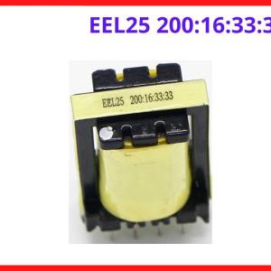 Biến áp nguồn EEL25 200,16,33,33, linh kiện nguồn xung, lõi Ferrite tối ưu, giảm nhiễu hiệu quả, độ bền cao, hiệu suất ổn định, thiết kế chuẩn, vật liệu chịu nhiệt, giải pháp sửa chữa hiệu quả cho thợ điện tử chuyên nghiệp trong ngành kỹ thuật.