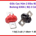 Giắc Cóc Máy Hàn 630A Bản Hai Đầu Bắt Bulong Chất Liệu Đồng Thau Chống Oxi Hóa Hiệu Quả, Bộ Hai Đầu Nối Cáp Dành Cho Dây Dẫn Tiết Diện Lớn Trong Nhà Xưởng