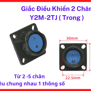 Đầu Nối Y2M-2TJ Chuẩn Công Nghiệp Hỗ Trợ Kết Nối Tín Hiệu An Toàn Cho Hệ Thống Điện Tử Hiện Đại Trong Các Nhà Máy Cơ Khí Tự Động Hóa Quy Mô Lớn Nhất, linh kiện máy hàn.