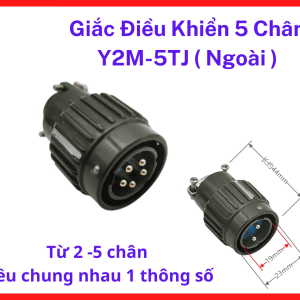 Giắc Y2M-5TJ Vật Liệu Cao Cấp Đảm Bảo Tiếp Xúc Hoàn Hảo Không Phát Sinh Nhiệt, Phụ Kiện Không Thể Thiếu Trong Hộp Đồ Nghề Của Mọi Thợ Sửa Chữa Điện Tử, linh kiện máy hàn.