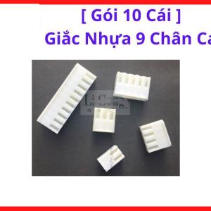 Gói 10 Cái Giắc Nhựa 9 Chân Cái, Connector PCB 9 Pin, Jack Dây Điện Tử, Socket Điều Khiển, Phụ Kiện Sửa Chữa Máy Hàn, Arduino Electronics Và Sensor Module, kho linh kiện máy hàn.