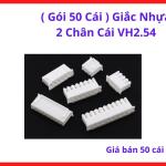 Gói 50 Cái Giắc Nhựa 2 Chân Cái VH2.54 Lựa Chọn Bền Vững Cho Các Ứng Dụng Điện Tử Cả Trong Nhà Lẫn Các Thiết Bị Tự Động Hóa Cơ Bản, linh kiện máy hàn.