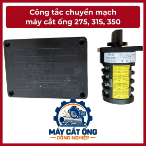 Hộp Công Tắc Máy Cắt Ống 275, 315, Công Tắc Chuyển Mạch Điều Khiển Động Cơ Hai Tốc Độ, Bộ Phận Chọn Chế Độ Chạy Nhanh Chậm Cho Máy Cưa Cắt Ống Kim Loại, Phụ Tùng Điện Công Nghiệp Dành Cho Xưởng Cơ Khí Và Thợ Bảo Trì