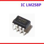 IC LM258P chân cắm DIP-8 chính hãng, chip khuếch đại thuật toán dòng tiêu thụ cực thấp, linh kiện máy hàn điện tử mạch công nghiệp, bộ op-amp kép lm258p cắm xuyên lỗ xử lý tín hiệu điện áp analog, linh kiện sửa bo mạch điều khiển xung