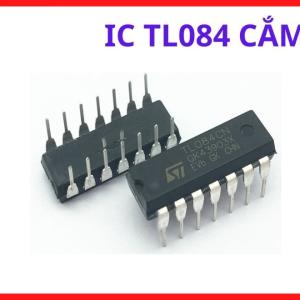 IC TL084 cắm chân mỏng ôm khít chip xử lý công suất lớn, vi mạch tích hợp quản lý năng lượng điều tiết dòng mồi ổn định d dứt khoát, linh kiện máy hàn điện tử inverter tốt mới chính hãng, linh kiện máy hàn.