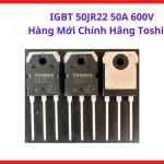 IGBT 50JR22 50A 600V Chính Hãng Toshiba, Transistor Công Suất TO3P Tích Hợp Diode Nhanh, Chuyên Dùng Máy Hàn Inverter, Bếp Từ Và Bộ Nguồn Công Nghiệp